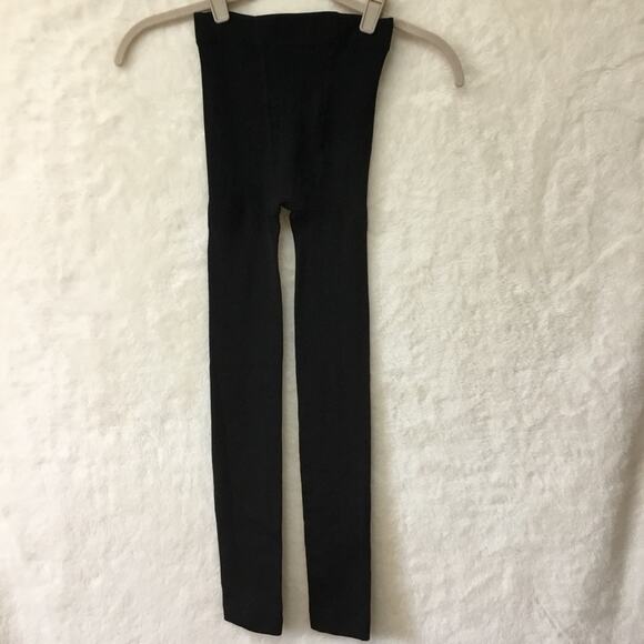 Dark Grey Stretchable Contour Leggings - Picture 11 of 12